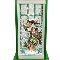 Robin Bird Green Telephone Box